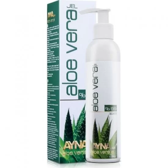 Ayna Sun Bioactive Aloe Vera Gel 99 Original Pure Aloe Vera Gel with Vitamin E Panthenol Allantoin 200 ml